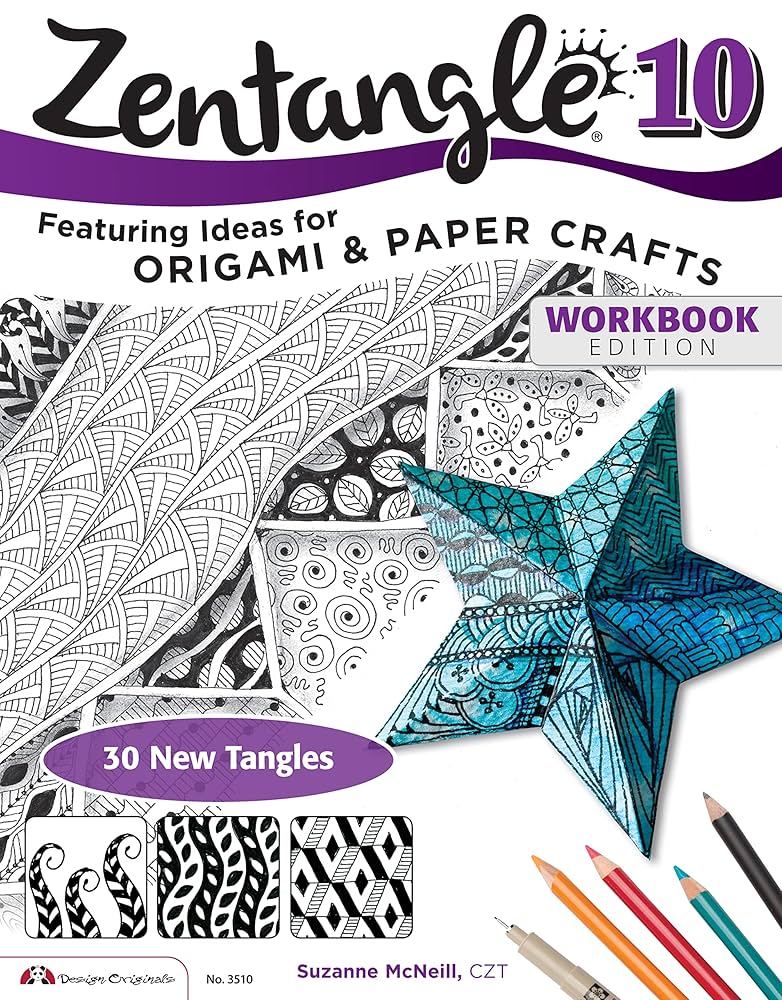 Zentangle (R) 10, Workbook Edition: Dimensional Tangle
